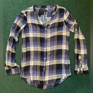 Max Jeans Flannel Shirt- Size S